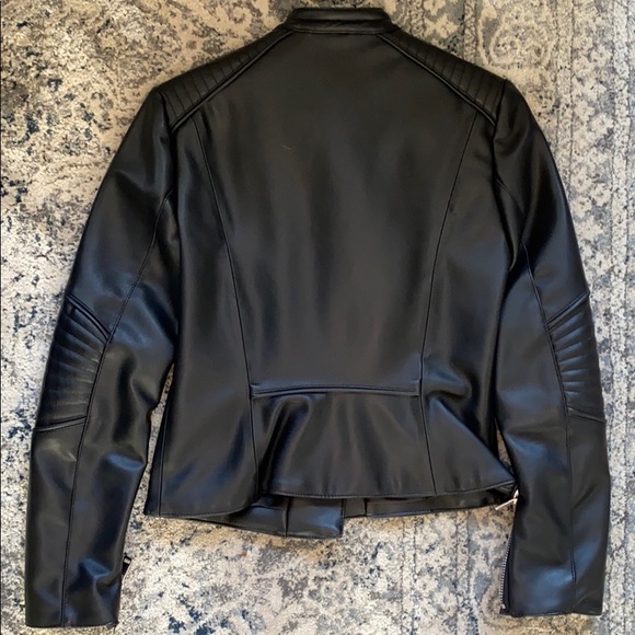 Zara Basic Motor Jacket - Picture 4 of 5